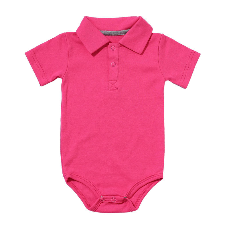 Lapel Baby onesies