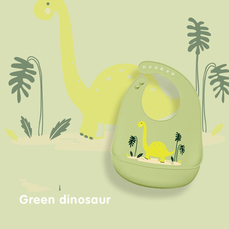 Baby Eating Silicone Bib (Waterproof)