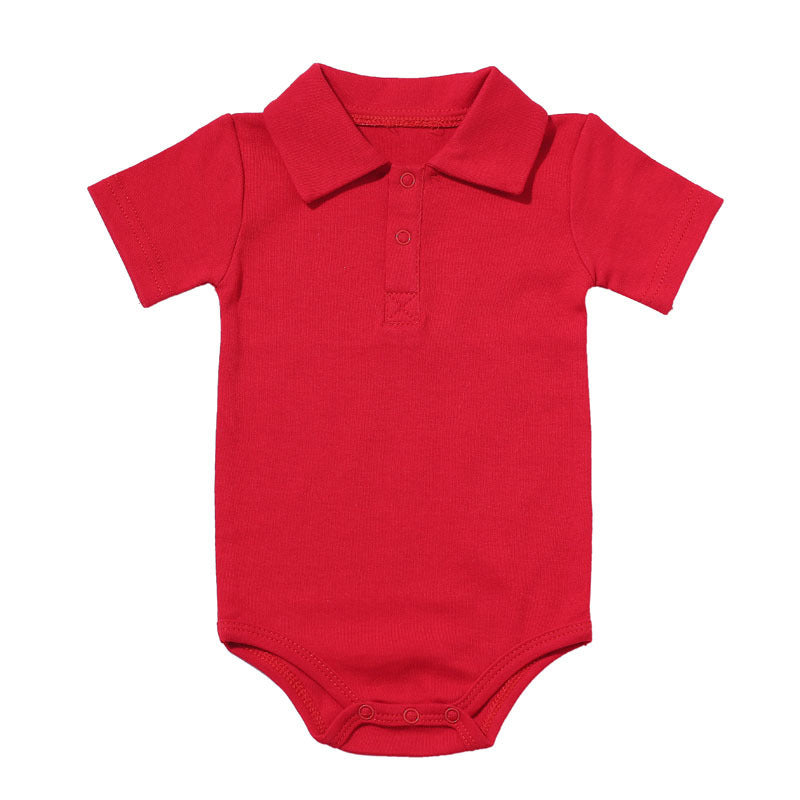Lapel Baby onesies