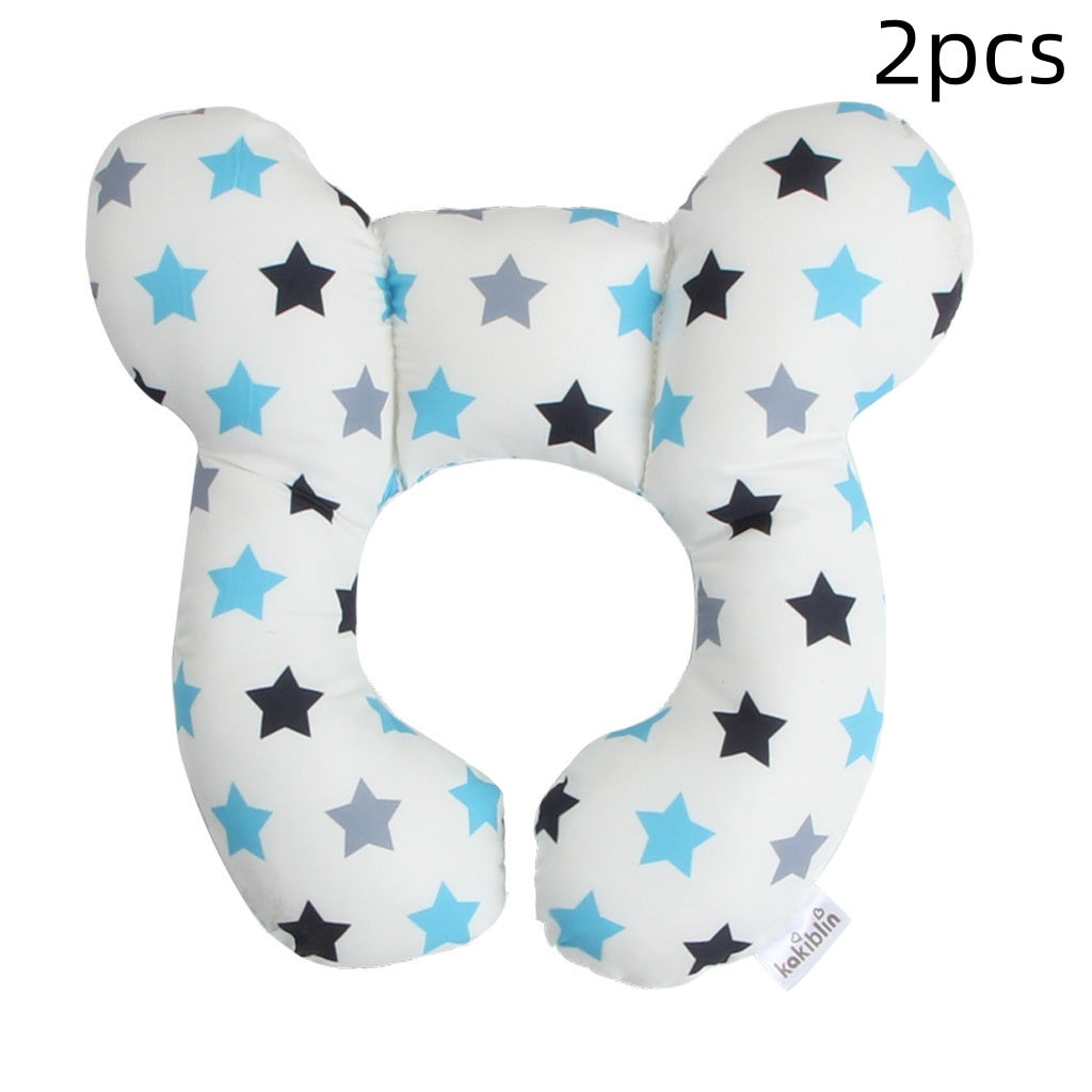 Infant Pillow - Baby Bed U-Shaped Safety Seat Neck Guard