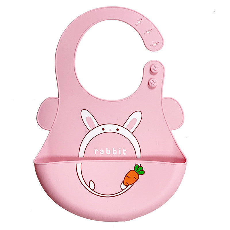 Baby Eating Silicone Bib (Waterproof)