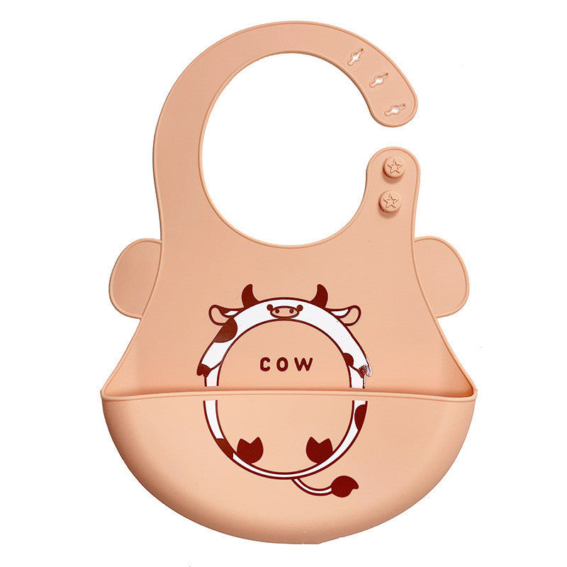 Baby Eating Silicone Bib (Waterproof)