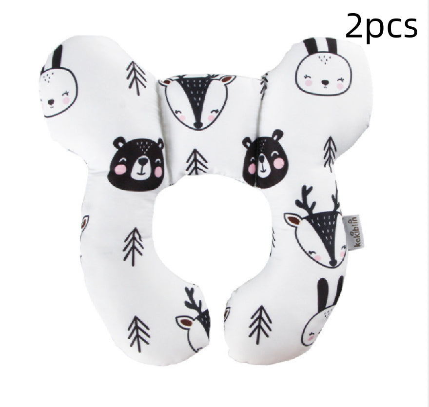 Infant Pillow - Baby Bed U-Shaped Safety Seat Neck Guard