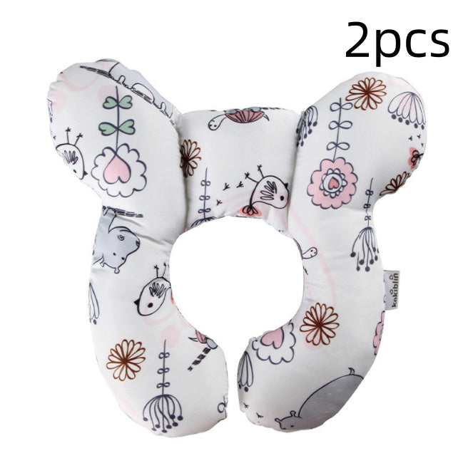 Infant Pillow - Baby Bed U-Shaped Safety Seat Neck Guard