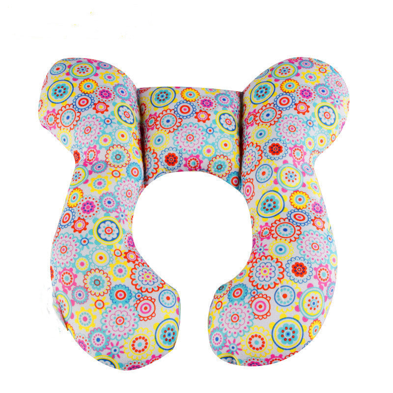Infant Pillow - Baby Bed U-Shaped Safety Seat Neck Guard