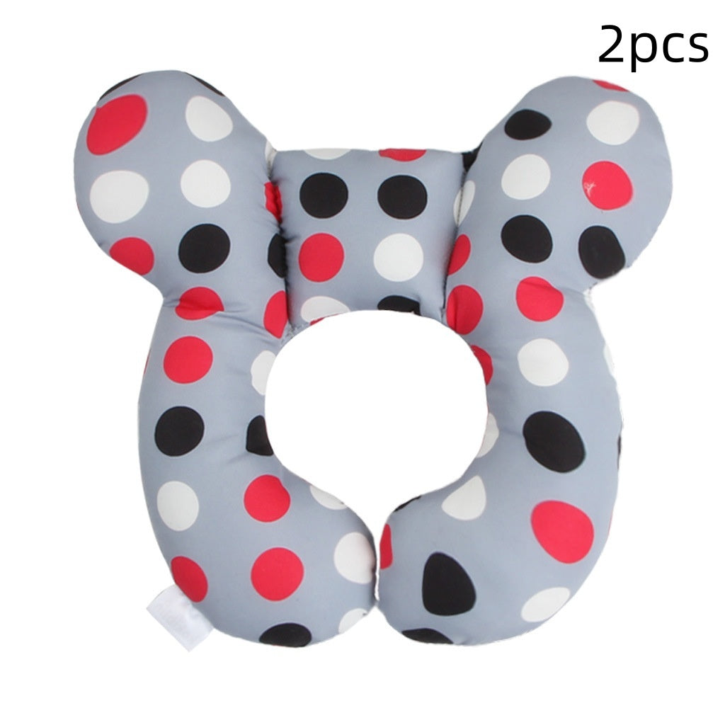 Infant Pillow - Baby Bed U-Shaped Safety Seat Neck Guard