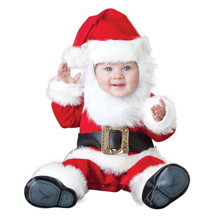 Christmas Baby Santa Klaus Romper