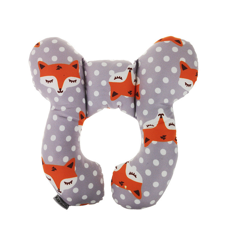 Infant Pillow - Baby Bed  U-Shaped Safety Seat Neck Guard