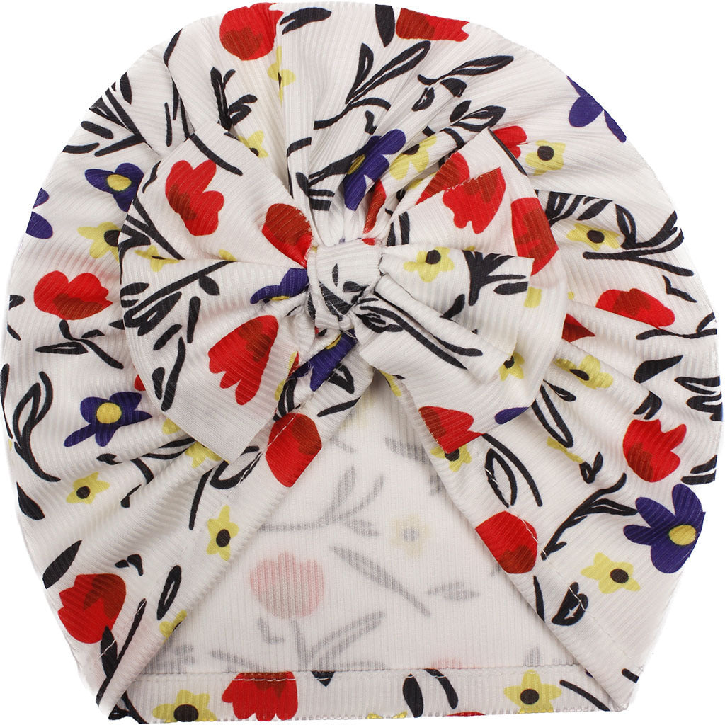 Polyester Baby Bow Hat