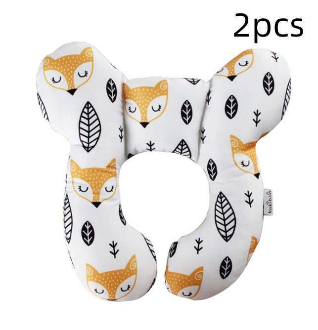 Infant Pillow - Baby Bed  U-Shaped Safety Seat Neck Guard