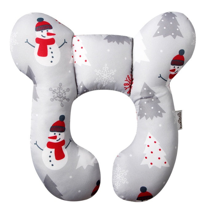 Infant Pillow - Baby Bed  U-Shaped Safety Seat Neck Guard