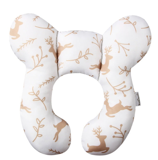 Infant Pillow - Baby Bed  U-Shaped Safety Seat Neck Guard