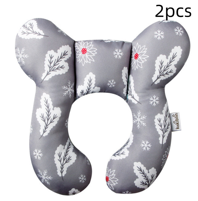 Infant Pillow - Baby Bed  U-Shaped Safety Seat Neck Guard